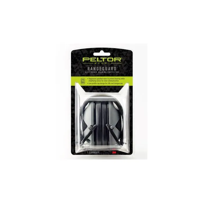 3M Peltor RG-OTH-4 Sport RangeGuard Digital Earmuff, 1 Each