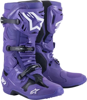 ALPINESTARS Tech 10 Boots - Purple/Black - US 10 2010020-394-10