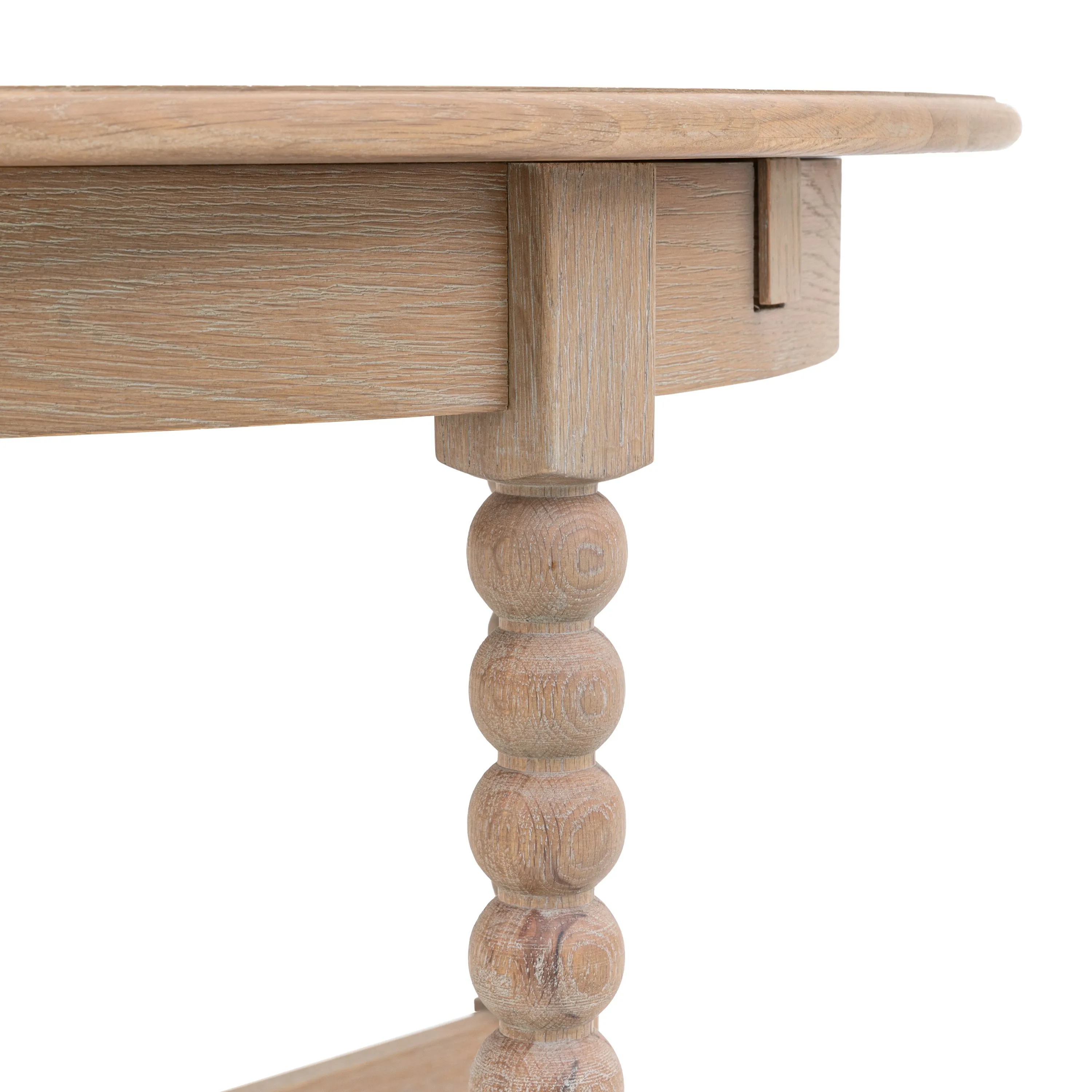 Amos Artisan Round Ext Dining Table