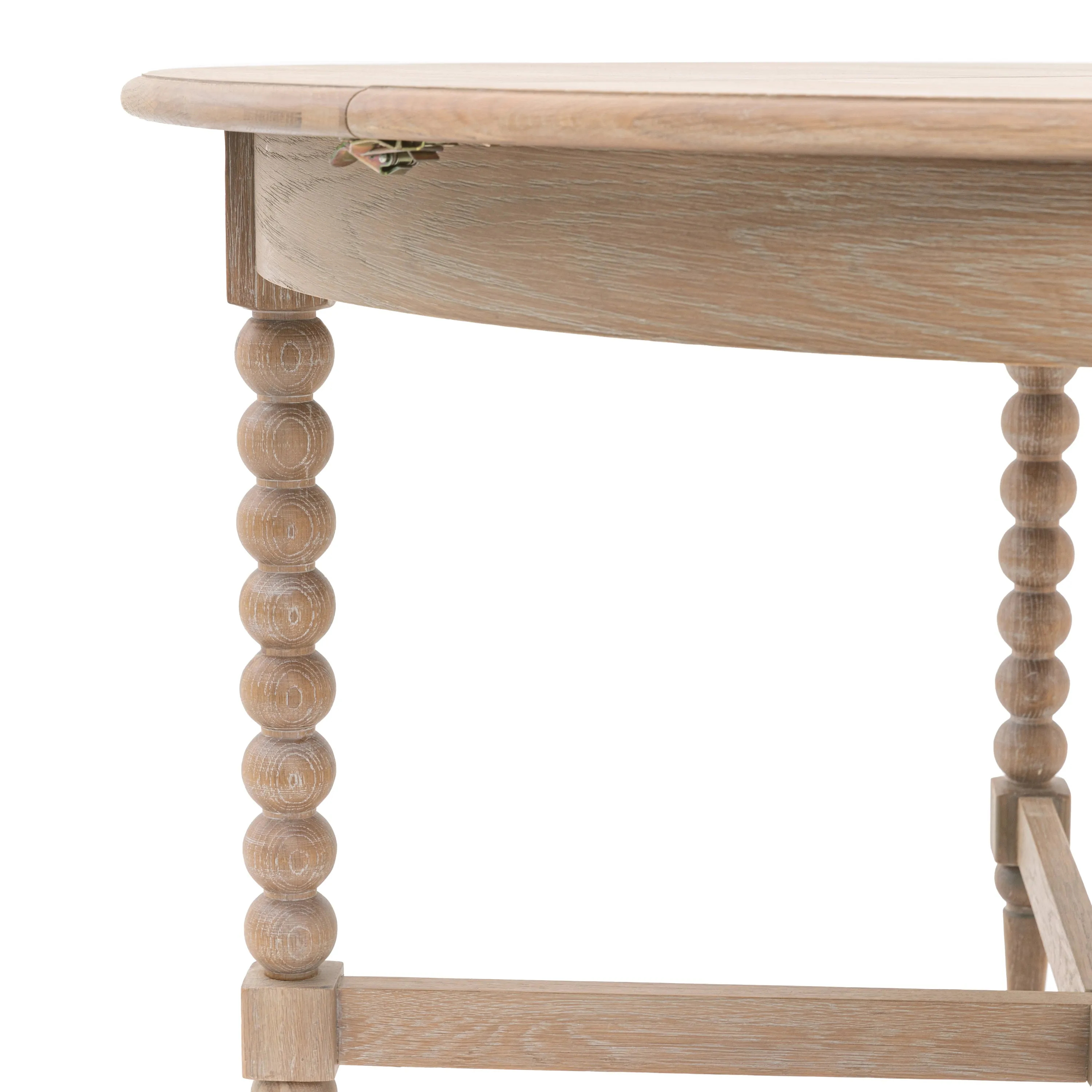 Amos Artisan Round Ext Dining Table