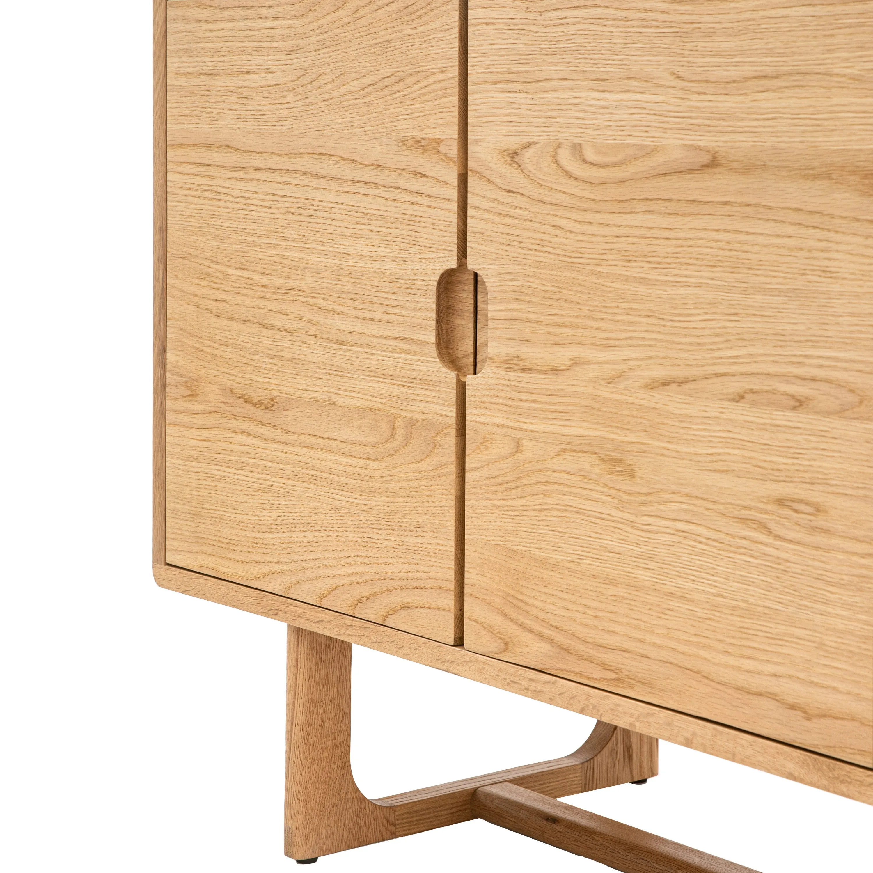 Amos Craft 4 Door Sideboard Natural