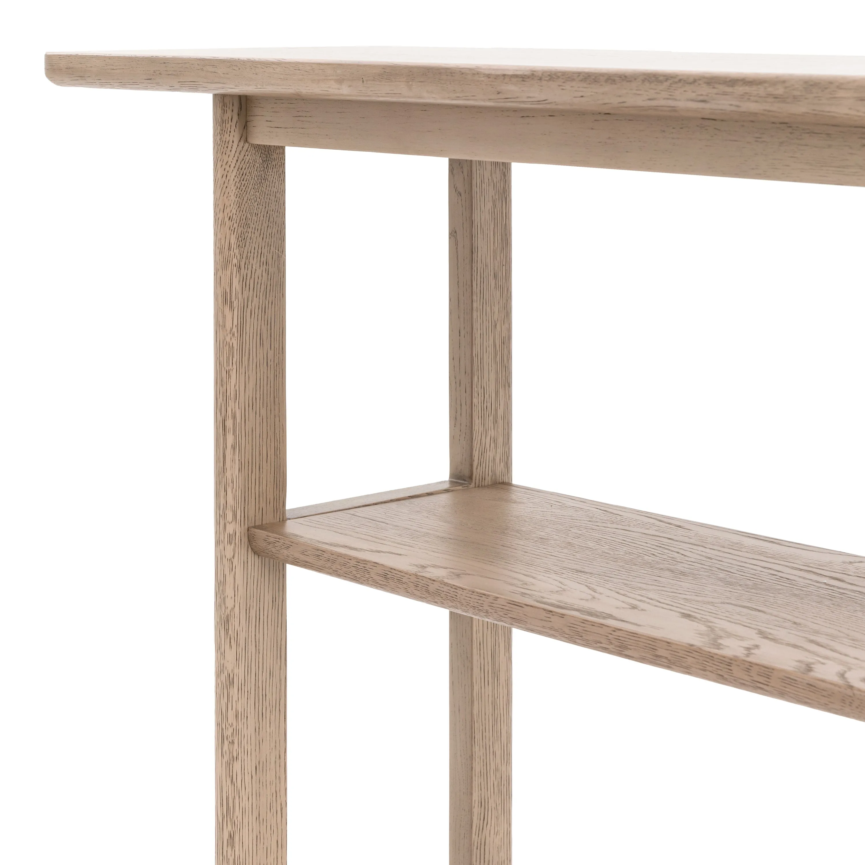 Amos Craft Console Table Smoked