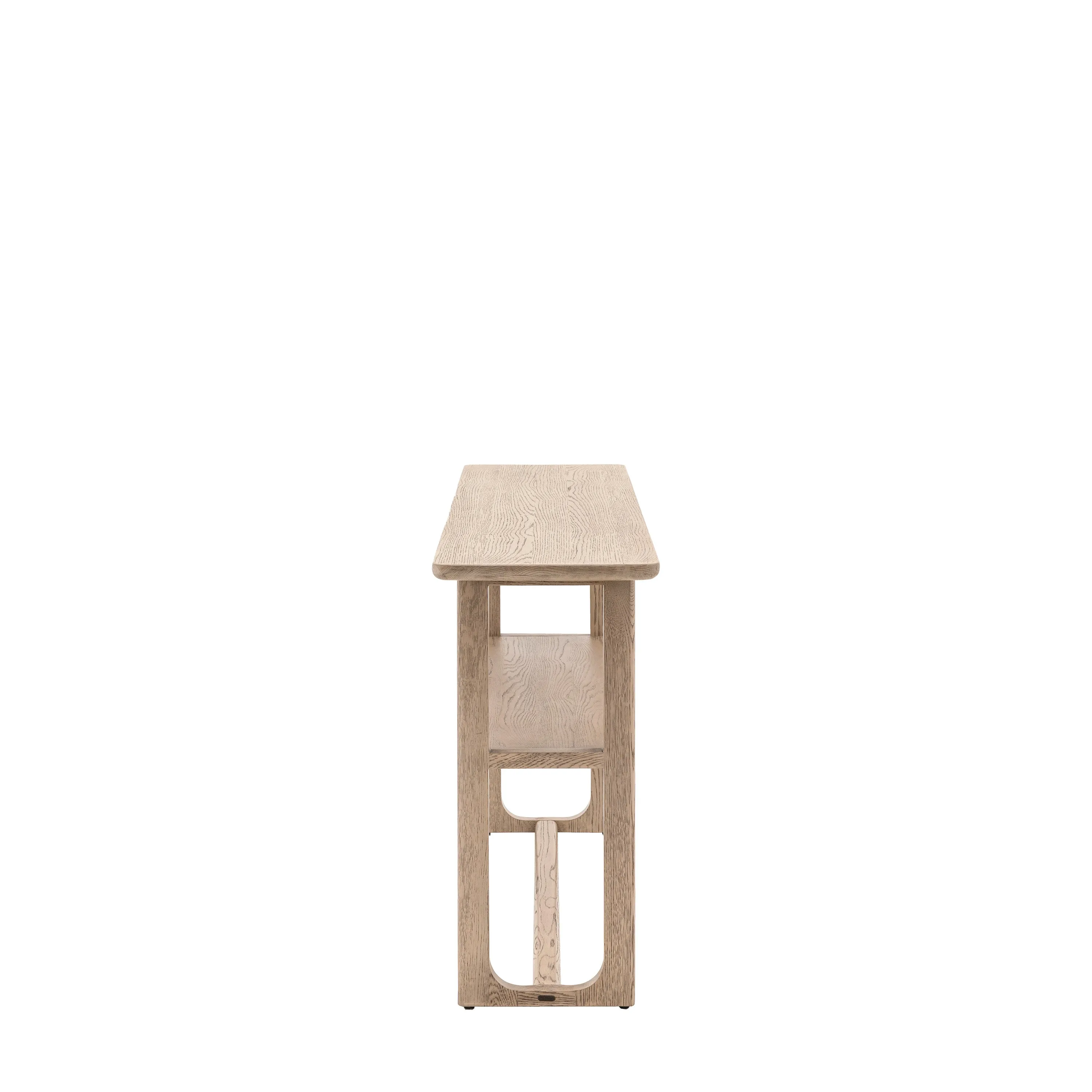Amos Craft Console Table Smoked