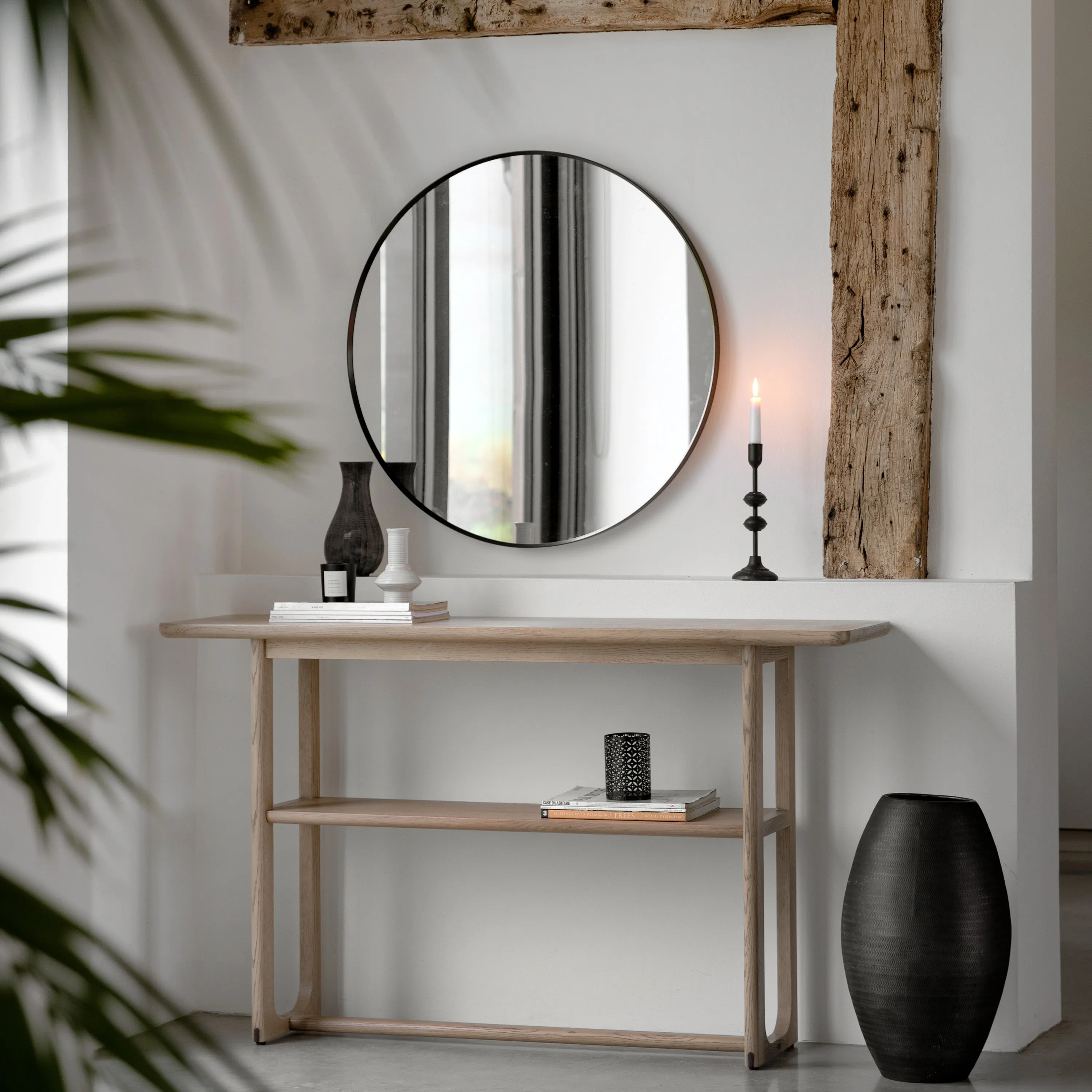 Amos Craft Console Table Smoked