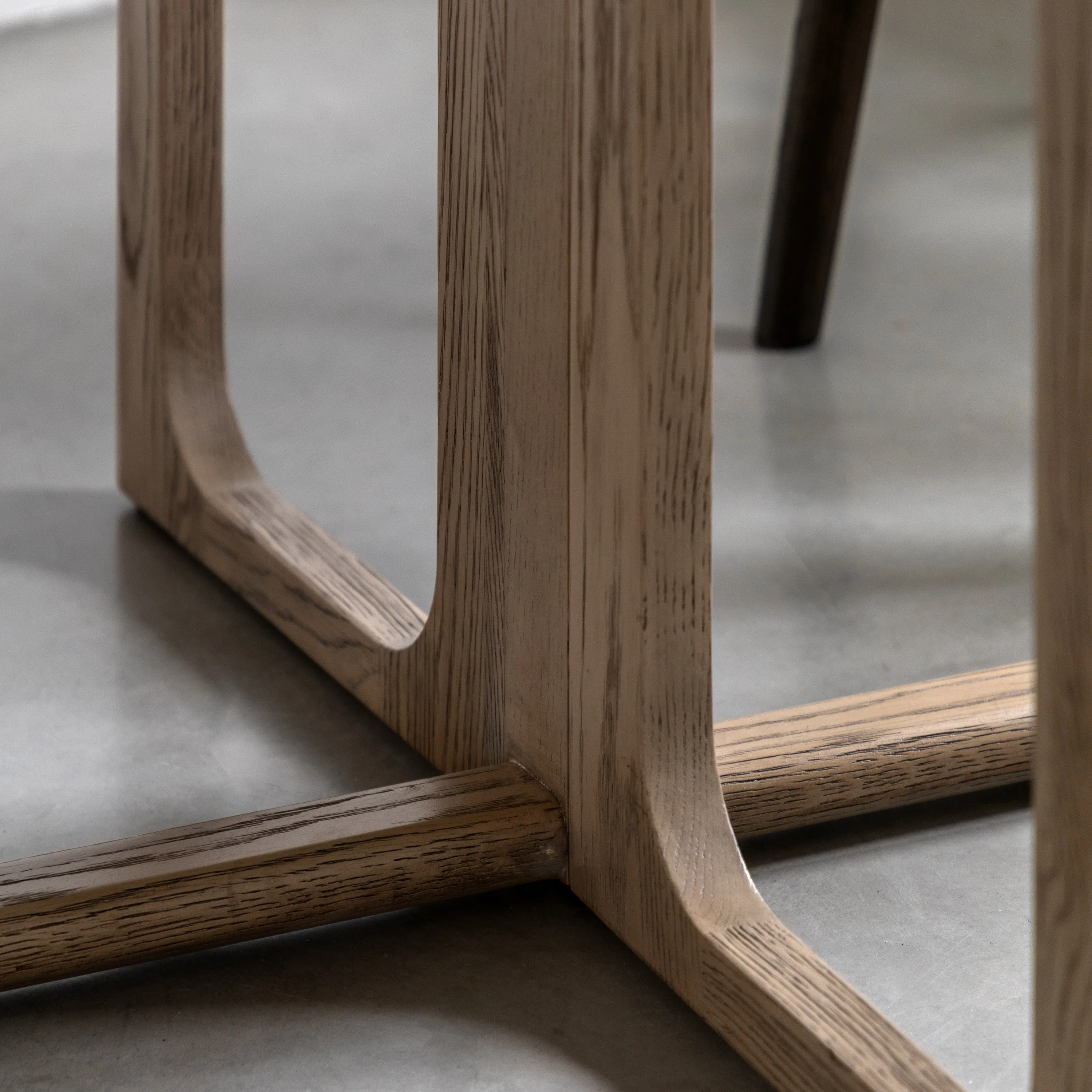 Amos Craft Folding Dining Table Smoked