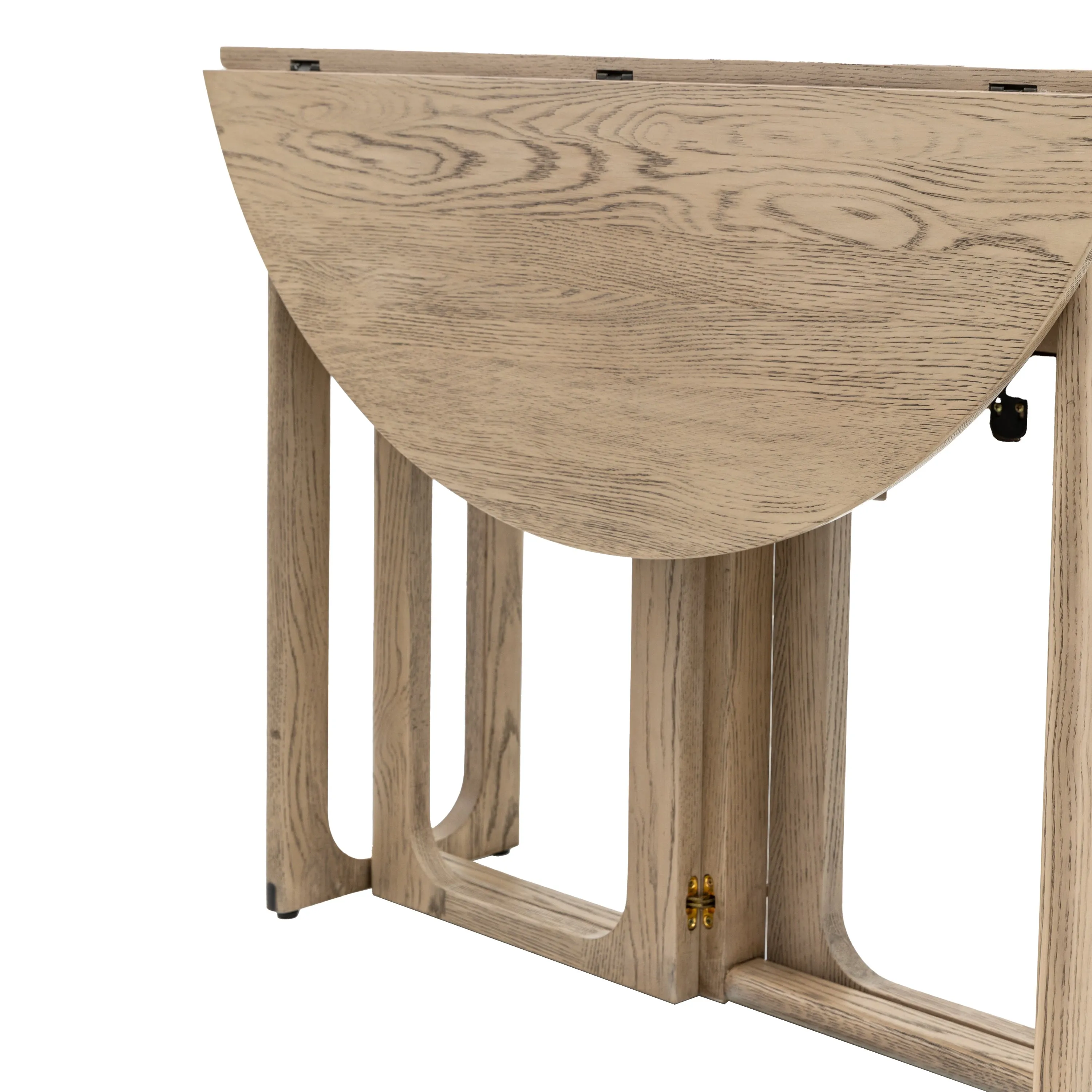 Amos Craft Folding Dining Table Smoked