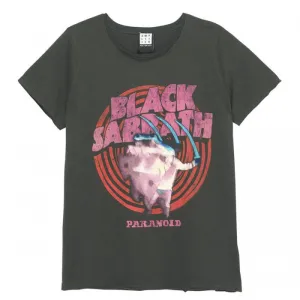 Amplified Womens/Ladies Paranoid Black Sabbath T-Shirt