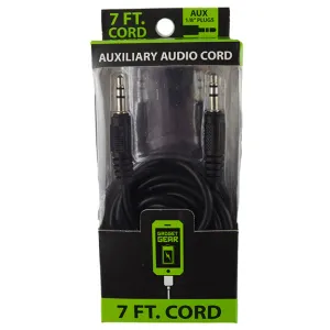 Auxiliary Audio Cable 7FT - 3 Pieces Per Pack 22446