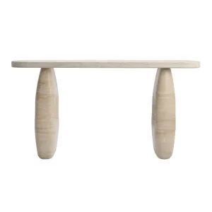 Azzurra Console (Travertine Finish)