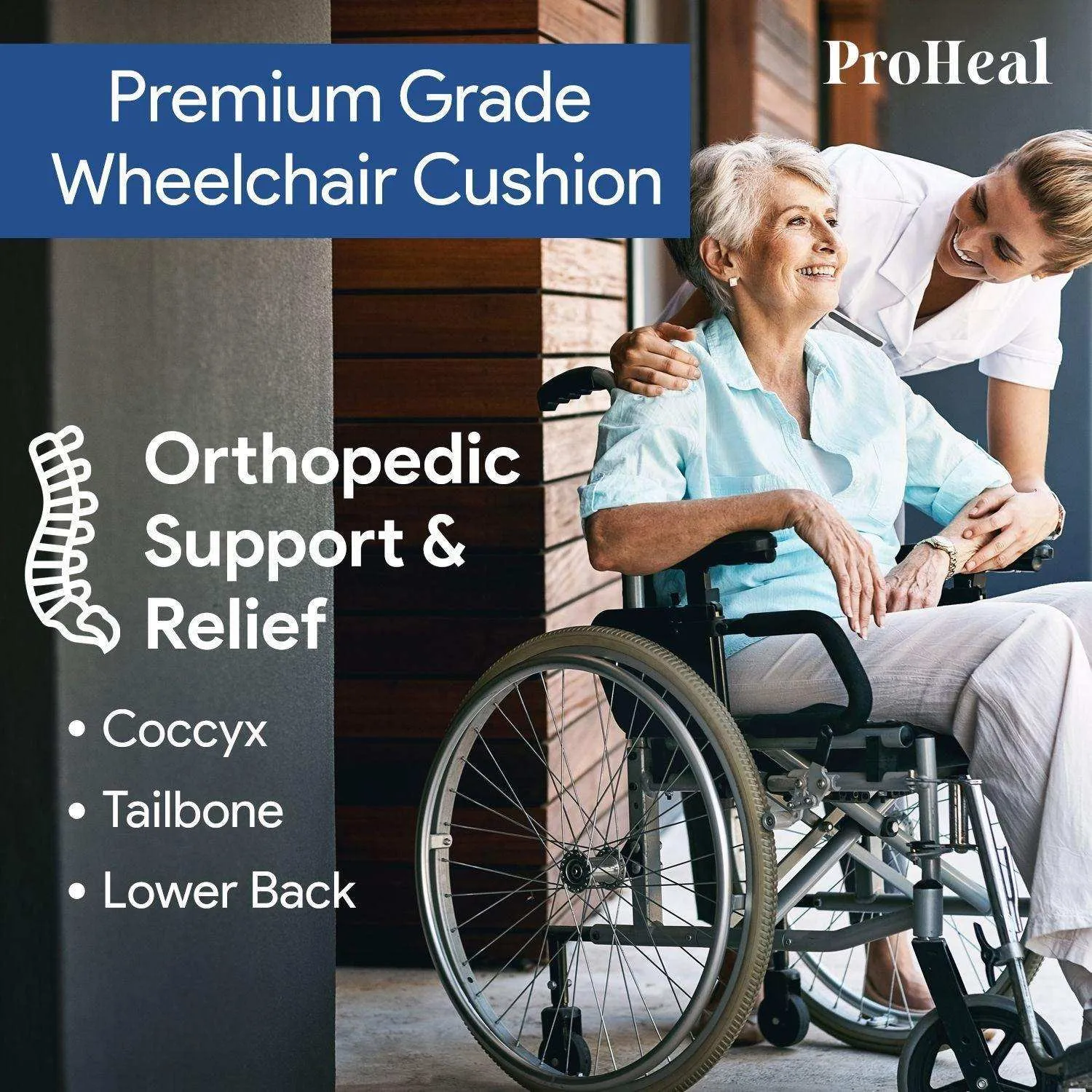 Bariatric Foam Wedge & Pommel Seat Cushion