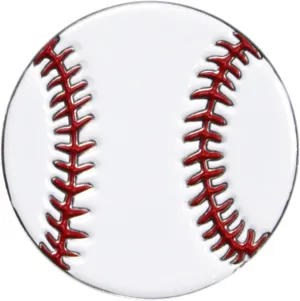Baseball - 1.25" Enamel Pin