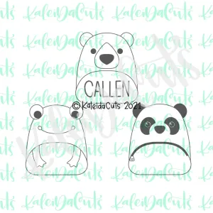 Bear Backpack Cookie Cutter