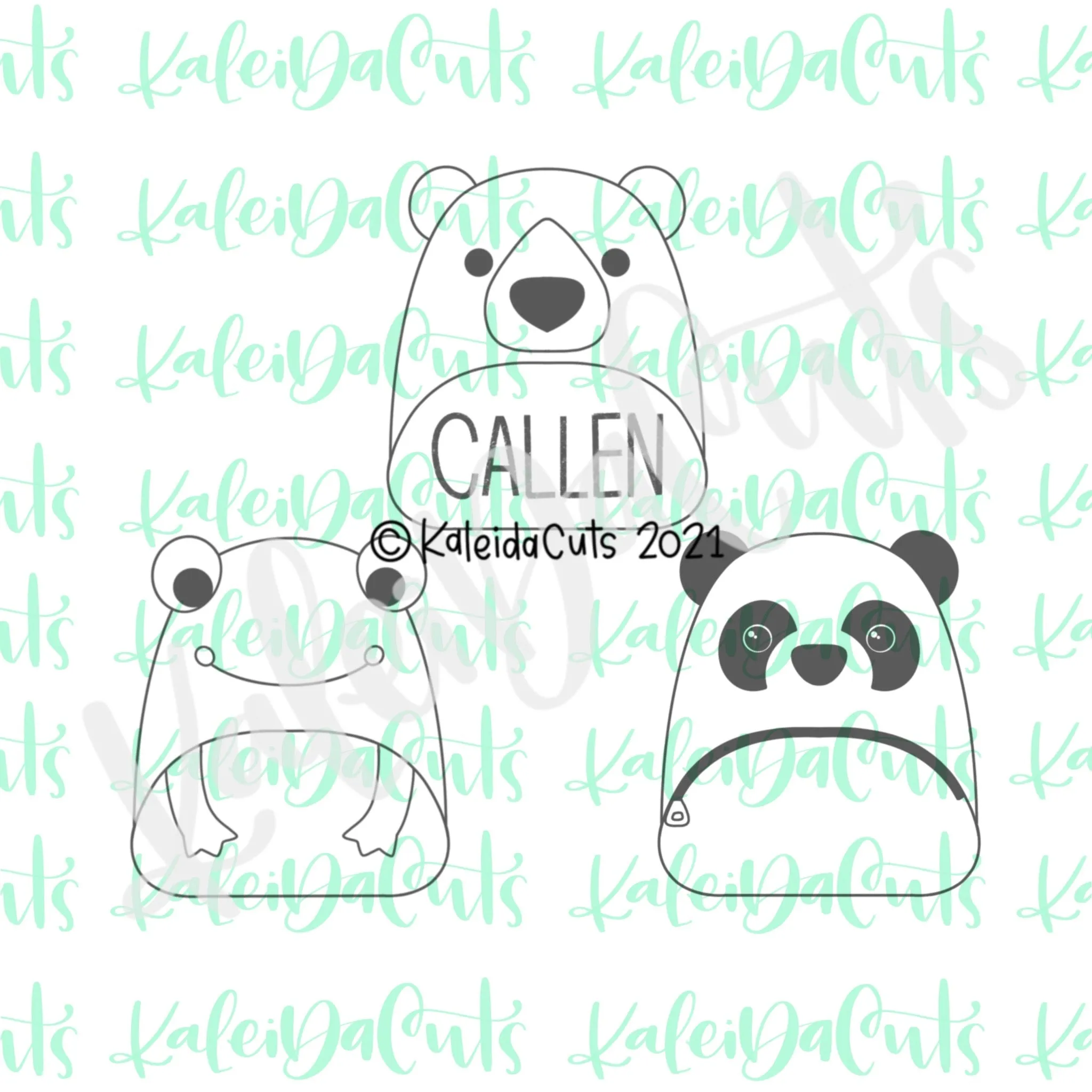 Bear Backpack Cookie Cutter