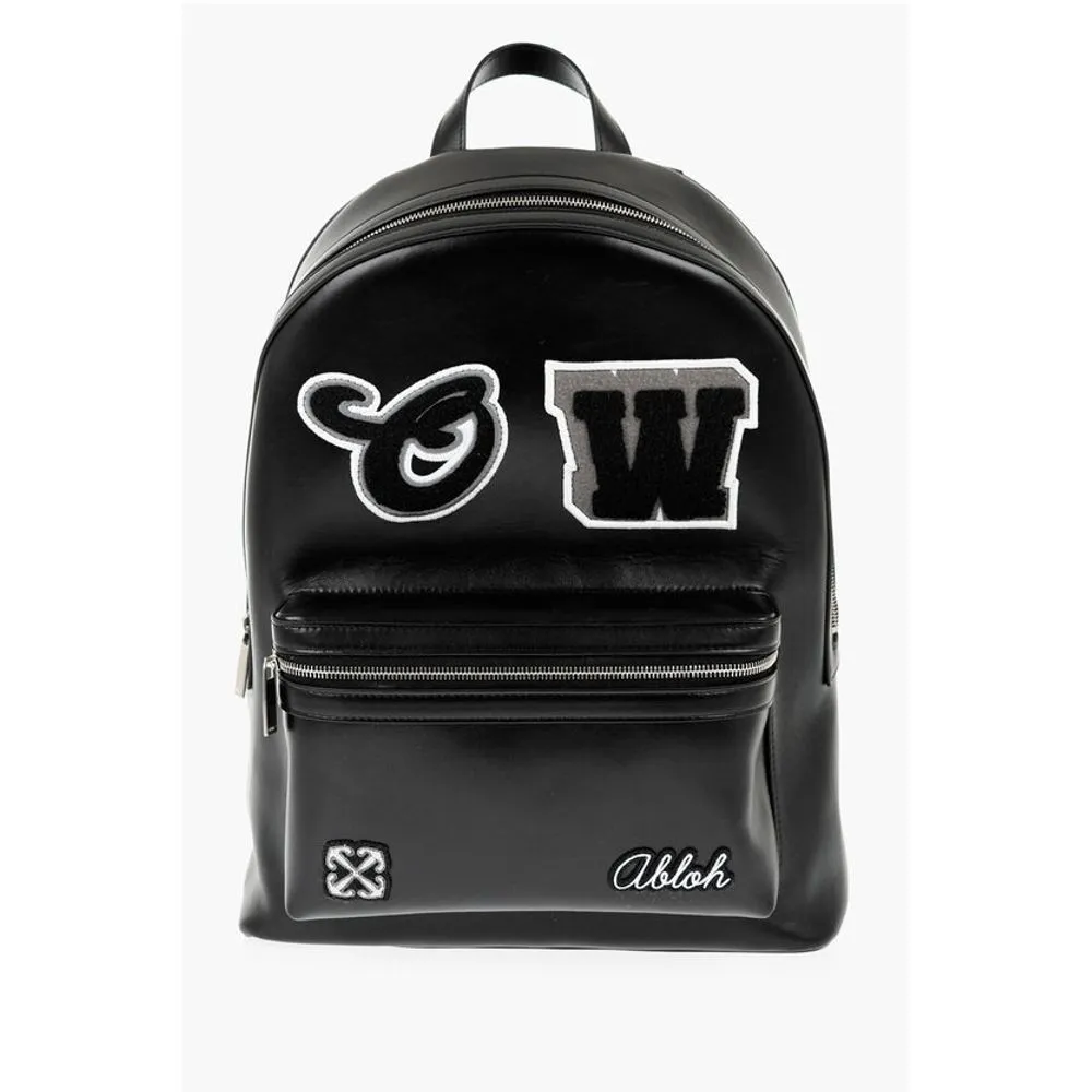 Black Calfskin Backpack