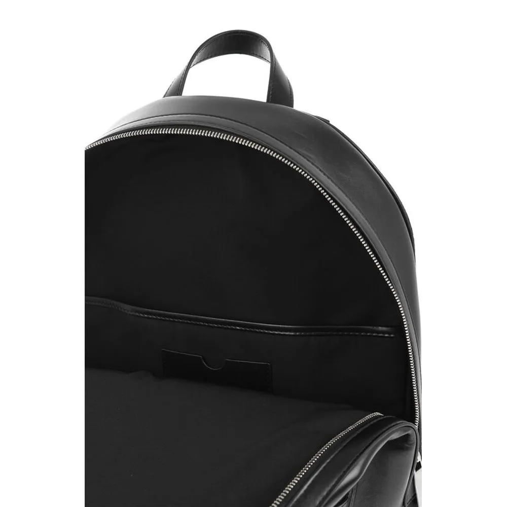 Black Calfskin Backpack