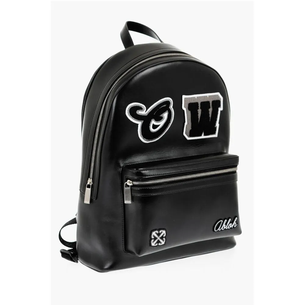 Black Calfskin Backpack