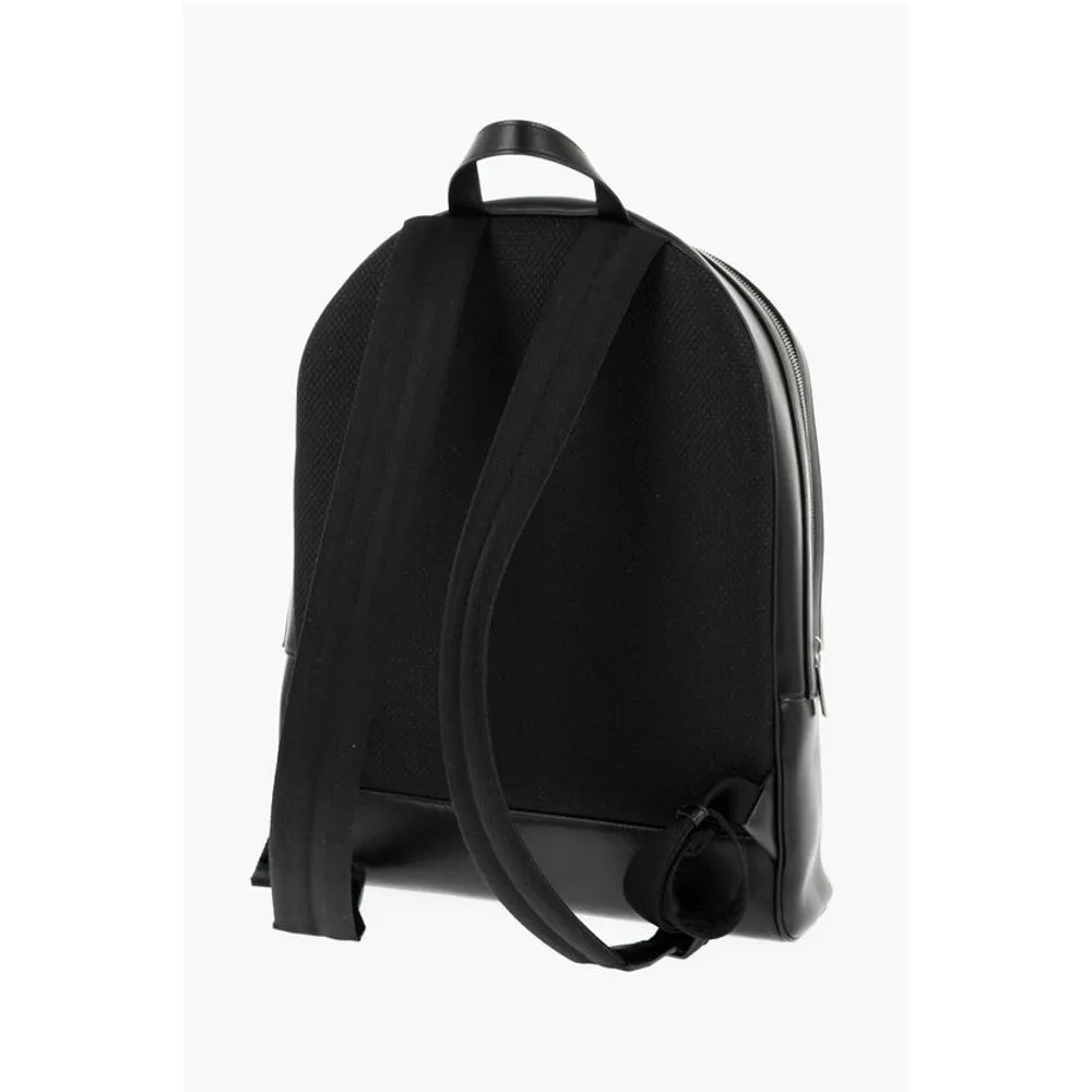 Black Calfskin Backpack