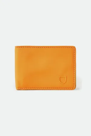 Brixton x Vessel Wallet - Orange/Olive