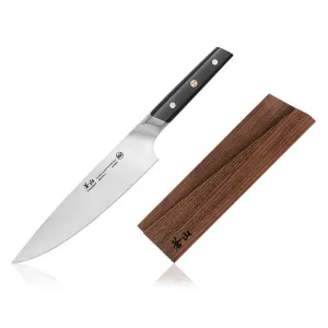 Cangshan Cutlery 1020908 TC Series Chef Knife and Wood Sheath Set, 8"