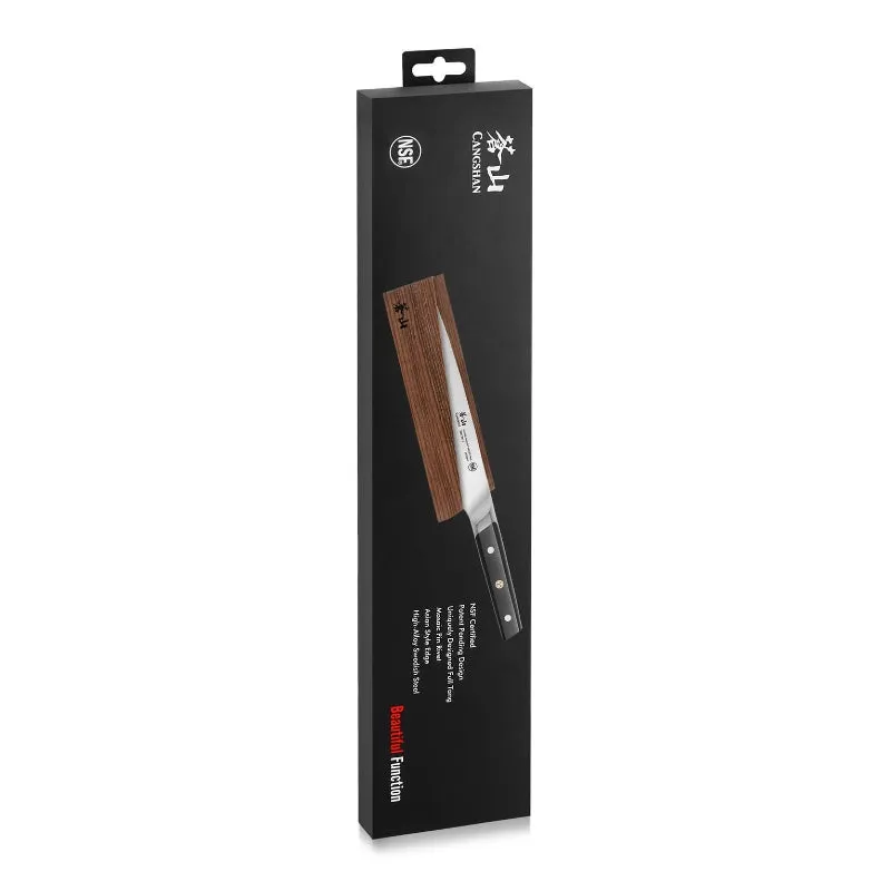 Cangshan Cutlery 1020908 TC Series Chef Knife and Wood Sheath Set, 8"