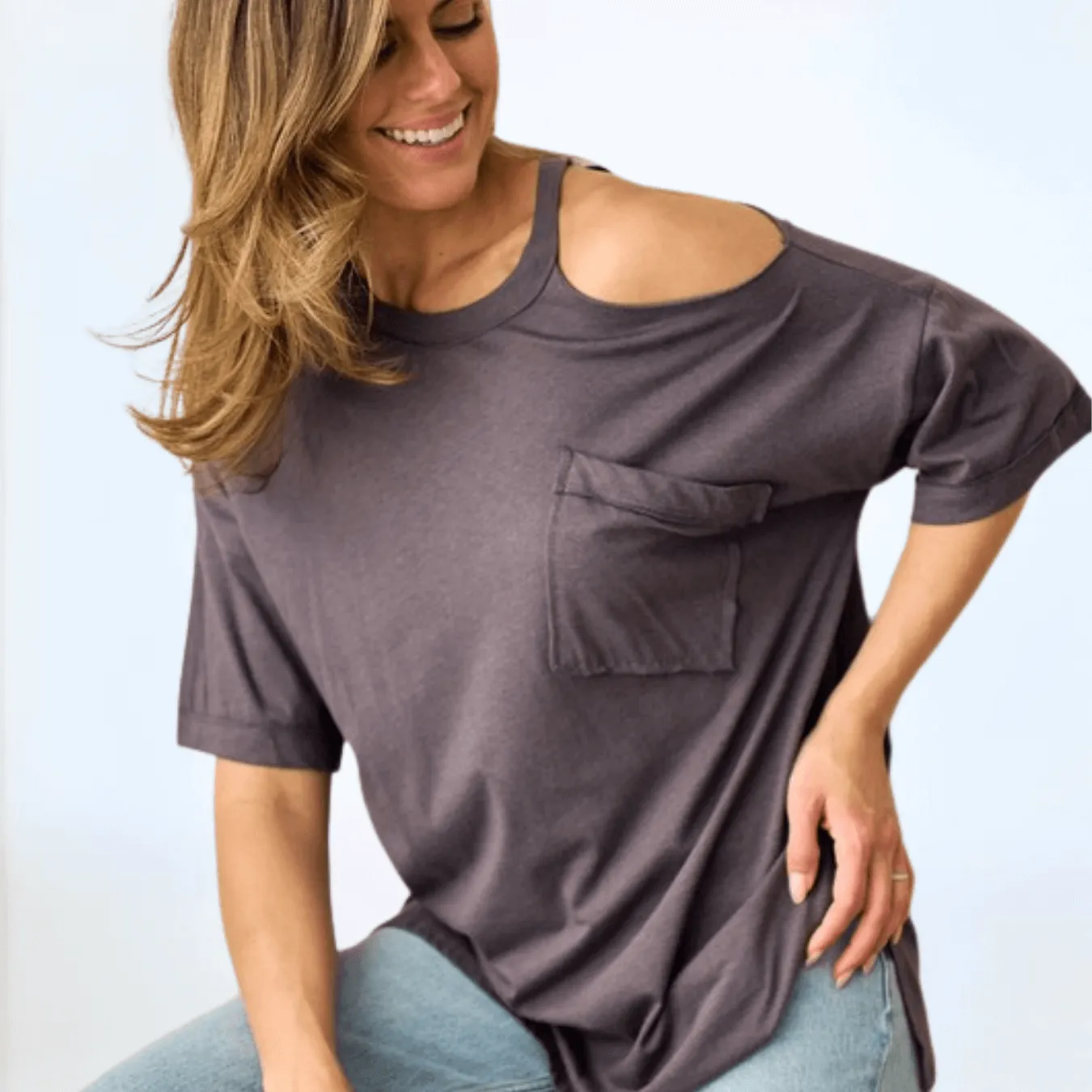 Casual Mood Cotton Tee Made in USA