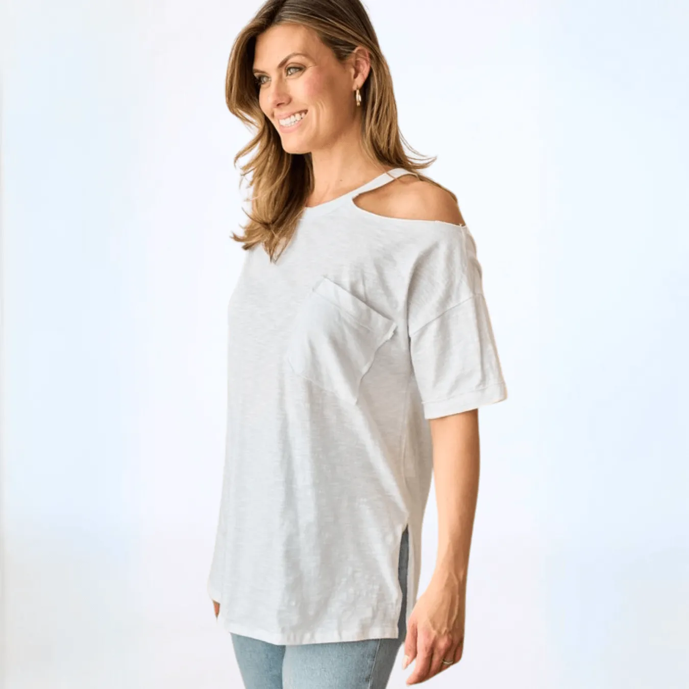 Casual Mood Cotton Tee Made in USA