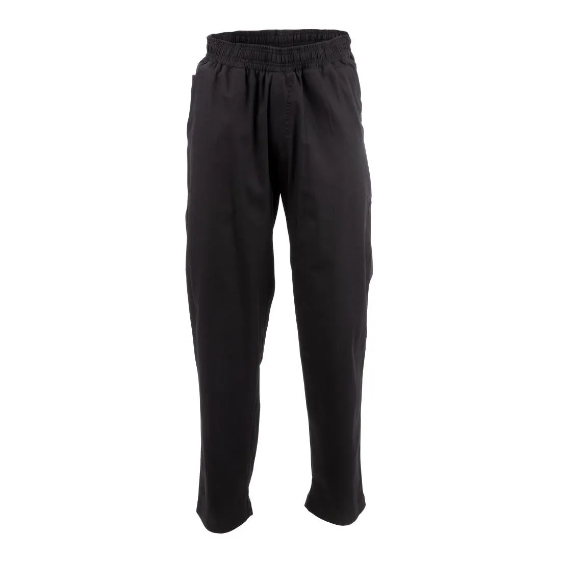 Chef Works Unisex Better Built Baggy Chefs Trousers Black M - A695-M