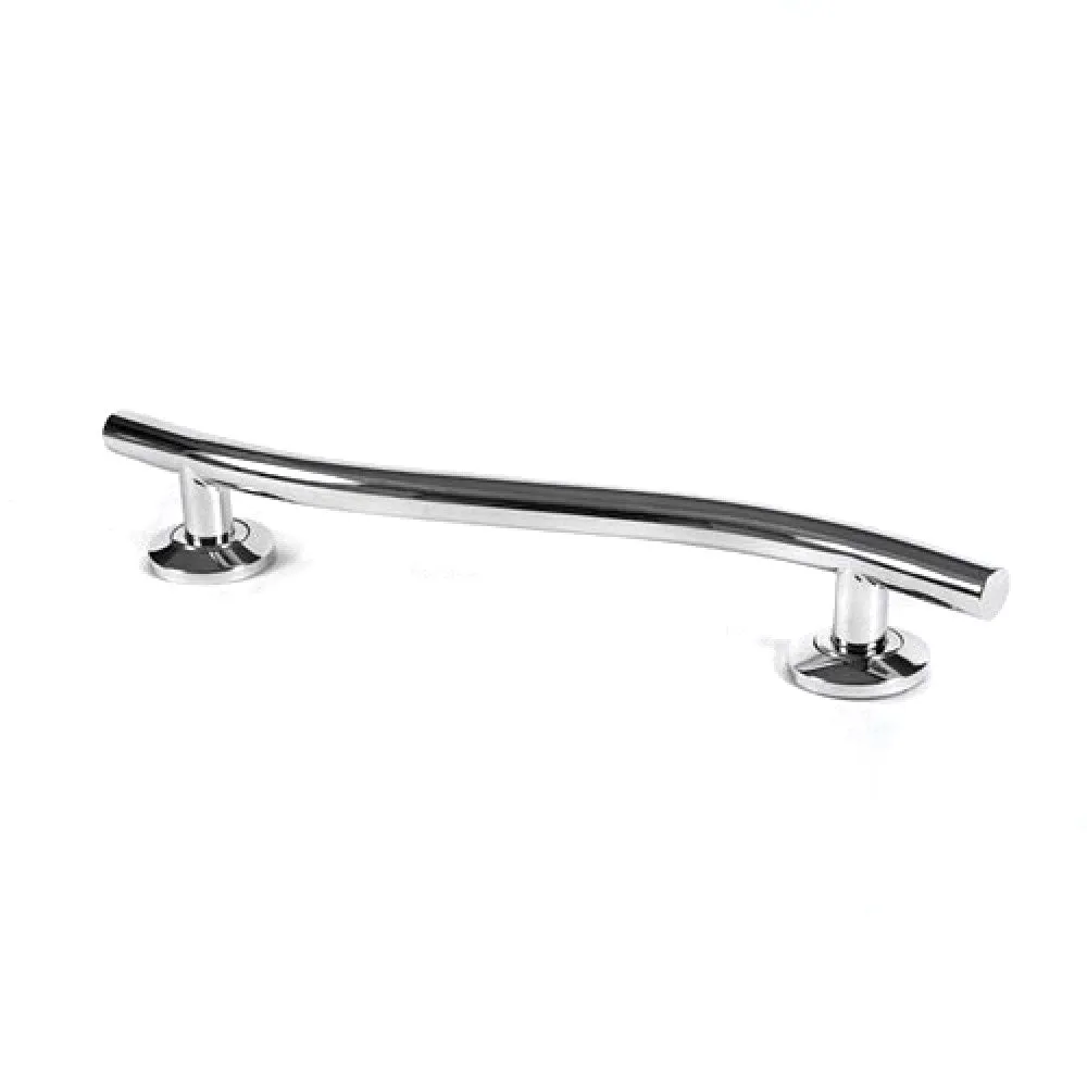 Contemporary Stainless Steel Grab Rail