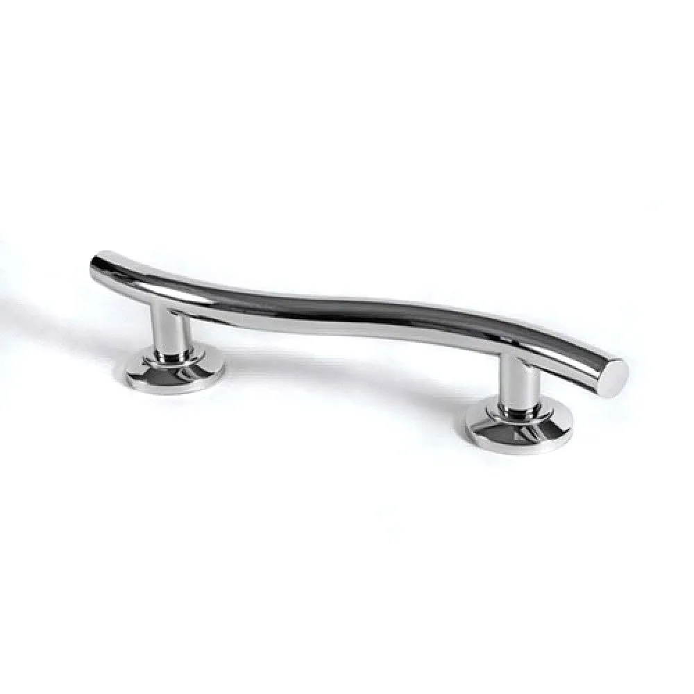 Contemporary Stainless Steel Grab Rail