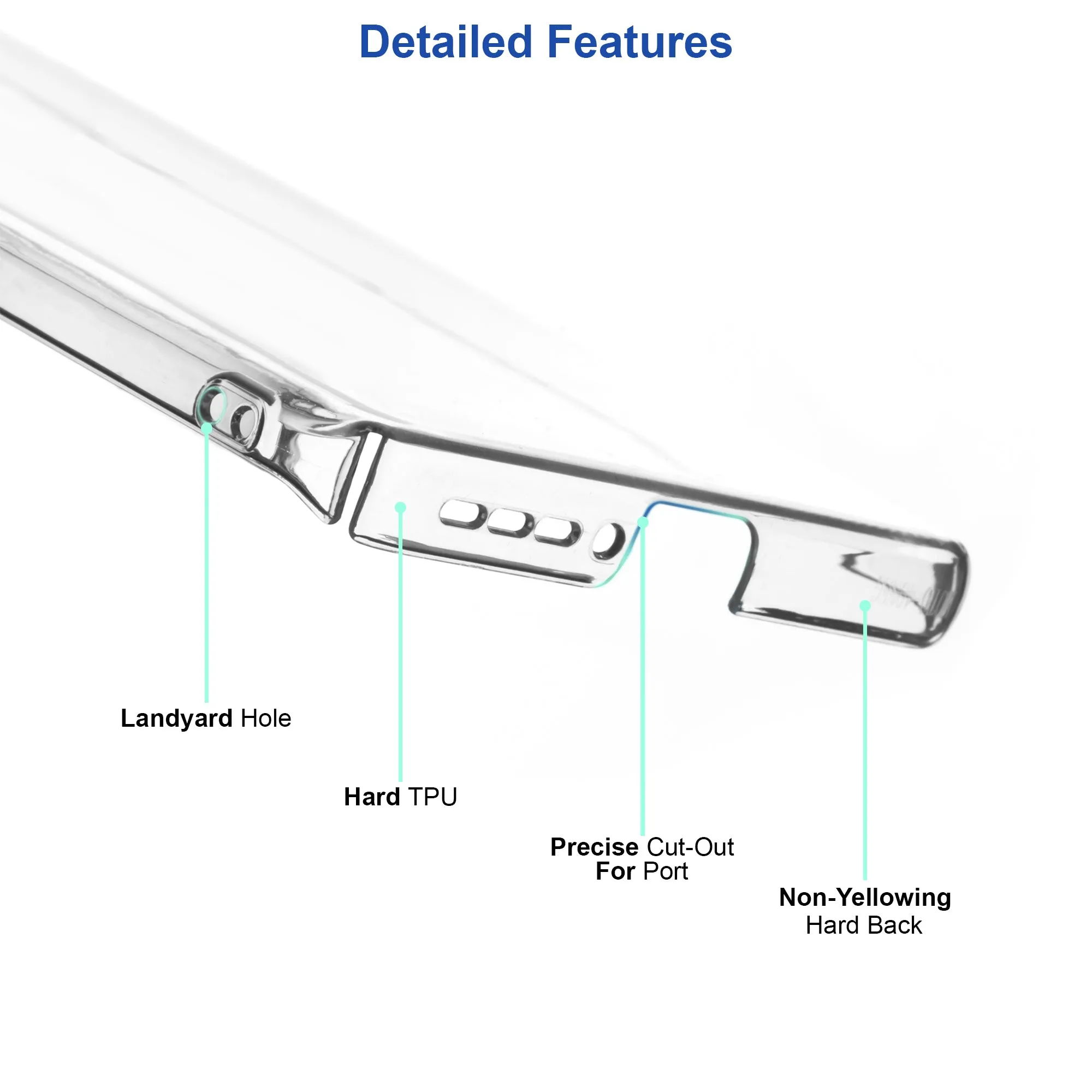 Crystal Clear Hard Back Anti-Yellowing Phone Case For Motorola Edge 40 Neo 5G