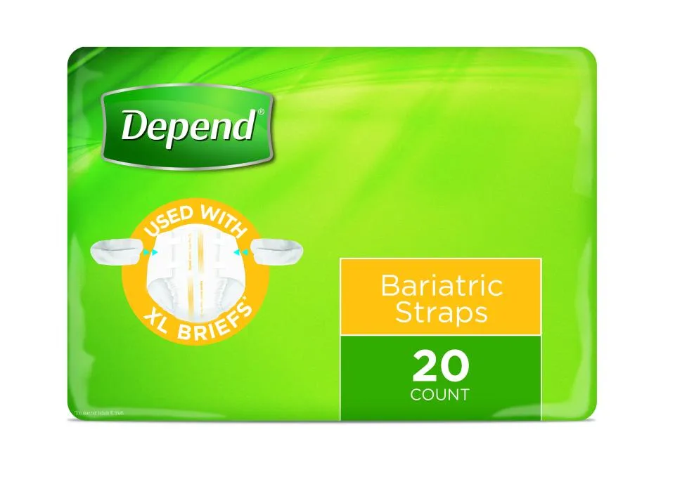 Depend® Bariatric Straps (Pair) (Packet 20)