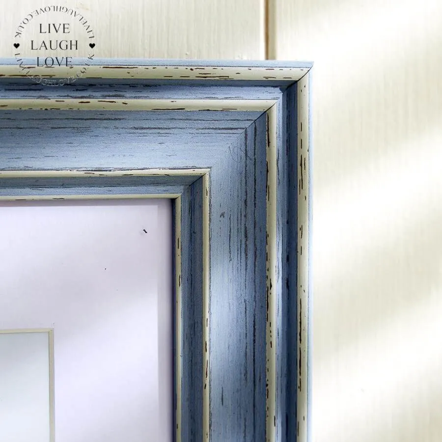 Distressed Nautical Blue Multi Frame