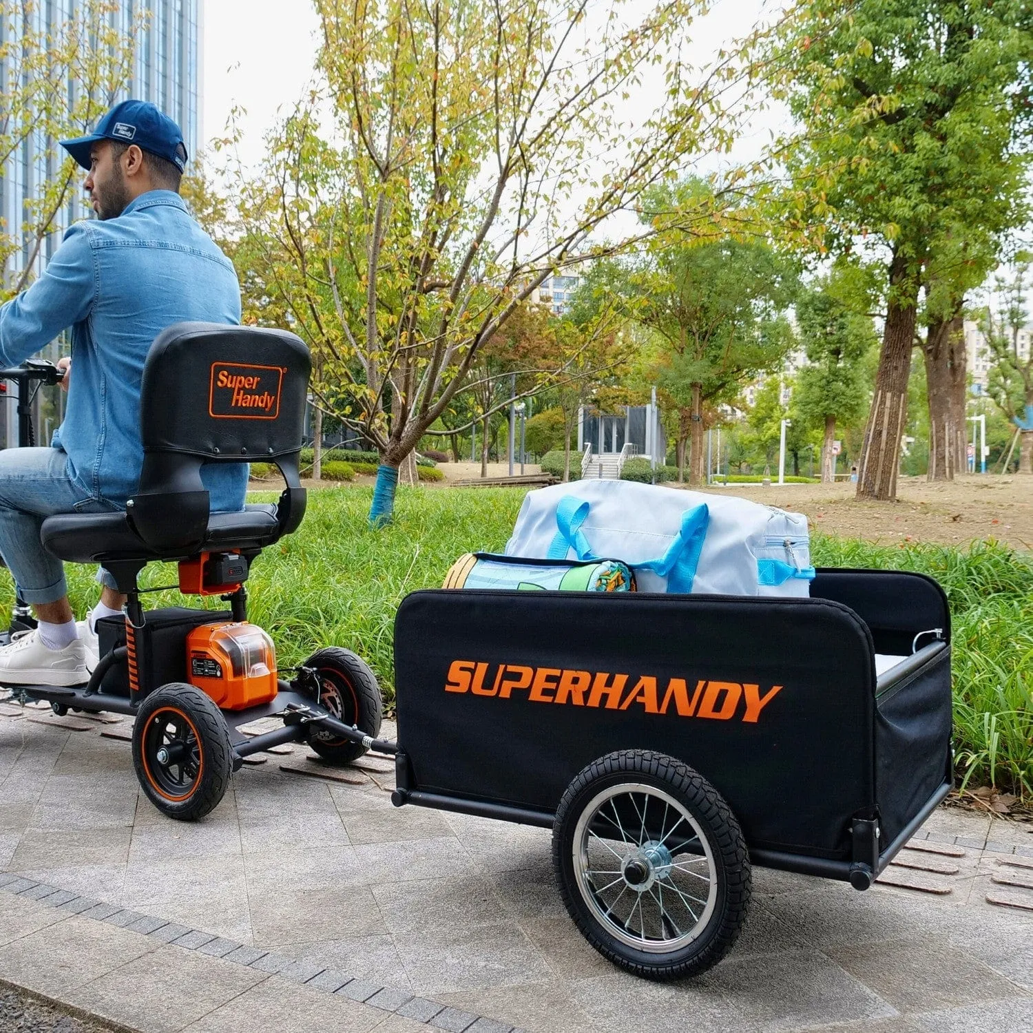 Explorer Mobility Scooter - Heavy-Duty Design, 48V 2Ah Battery, 350lb Capacity