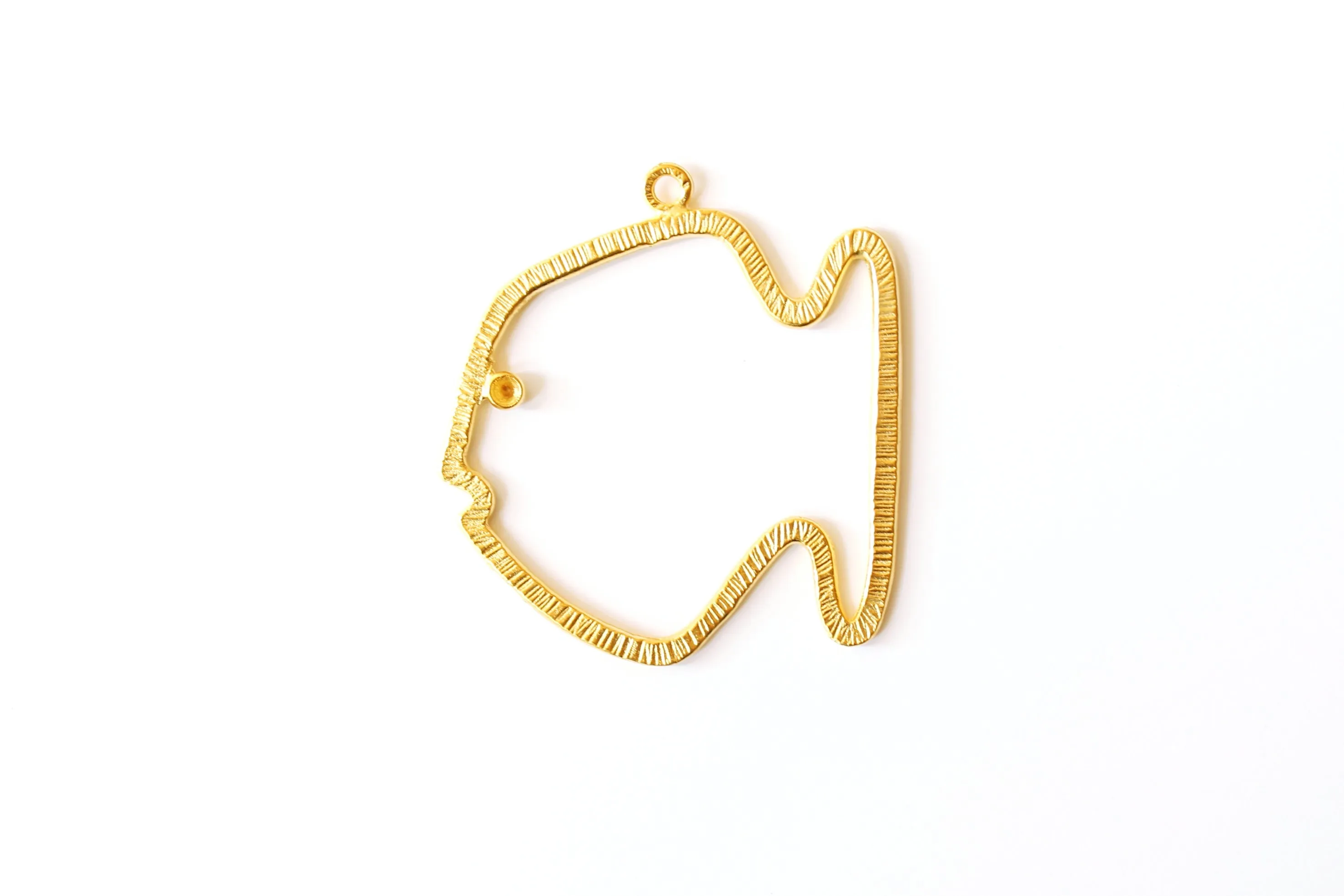 Frank the Fish - Large Outline Pendant