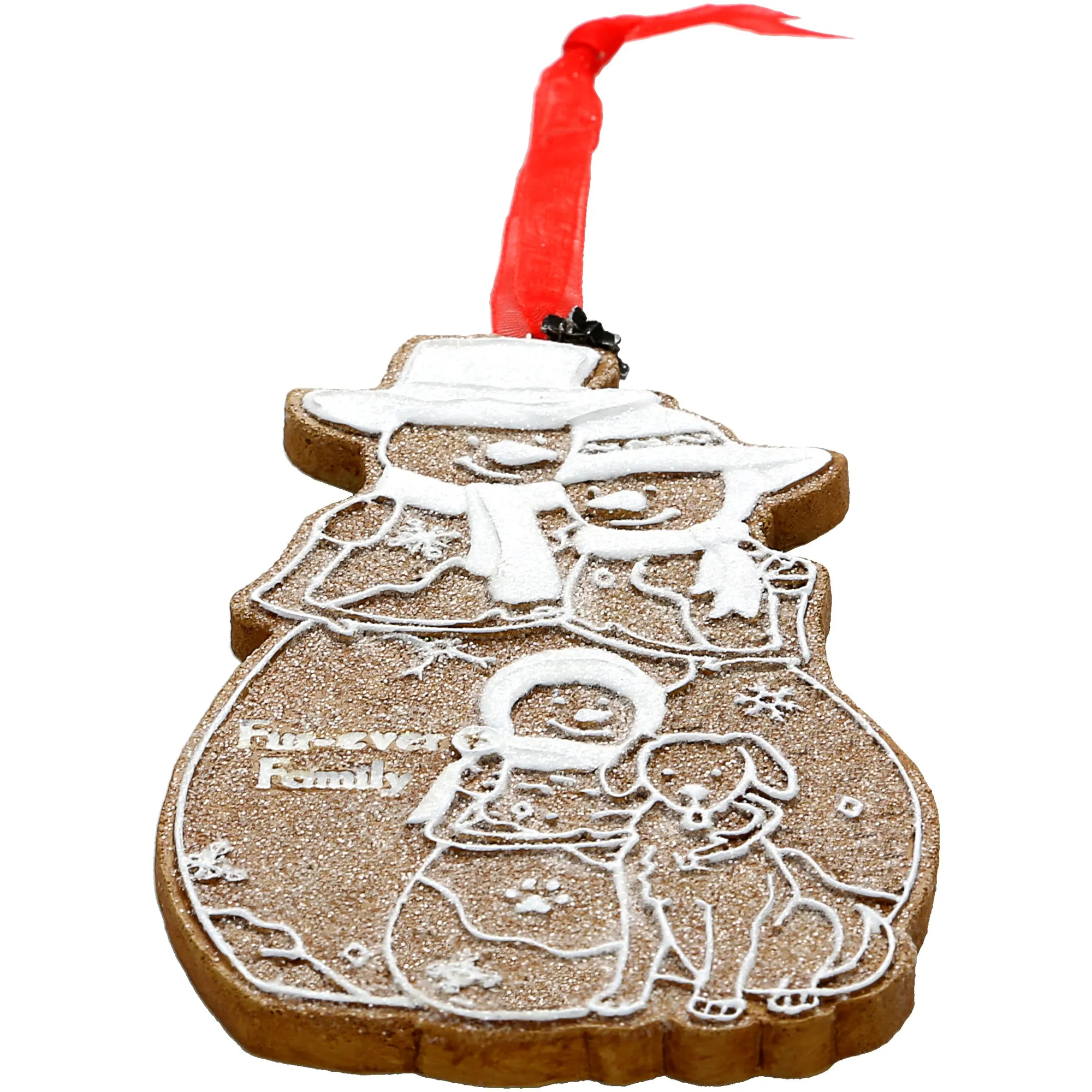 Fur-Ever Family 4" Snowfamily Ornament