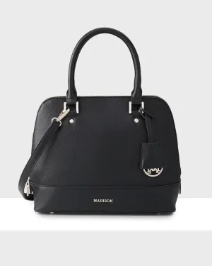 Grace Medium Dome Satchel Bag   Monogram Bag Strap