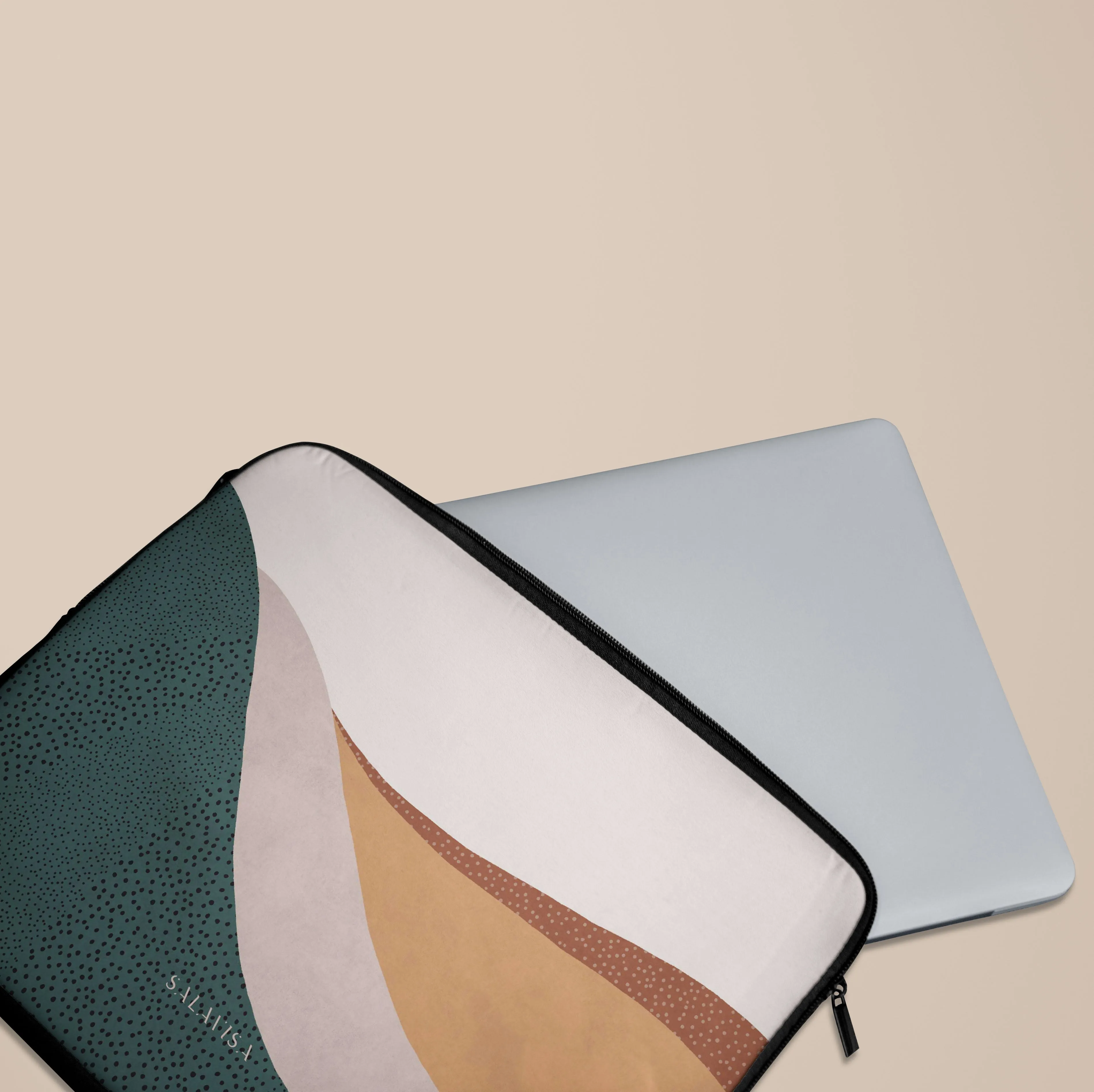 Green Mountain Climb Laptop Sleeve