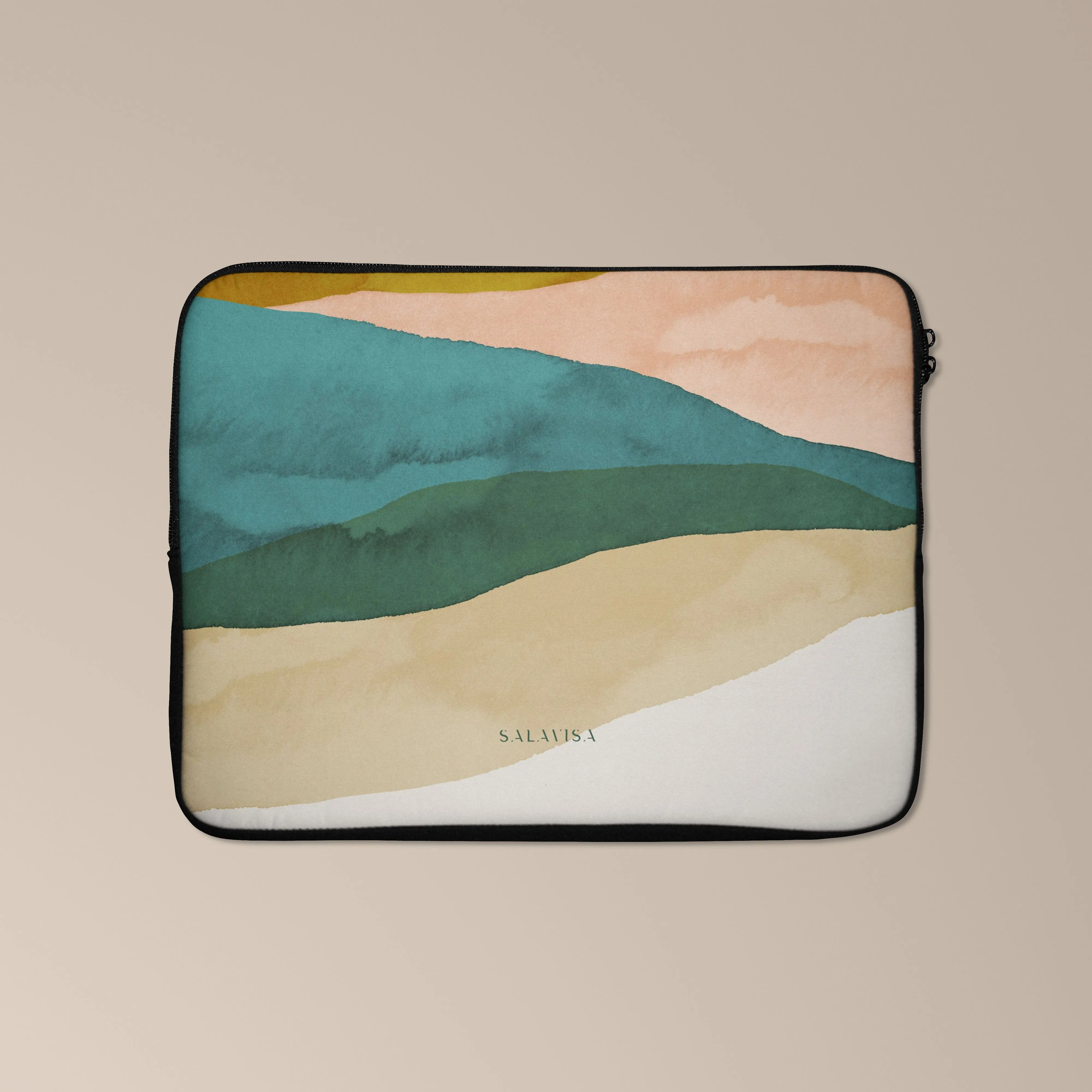 Green Zen Laptop Sleeve
