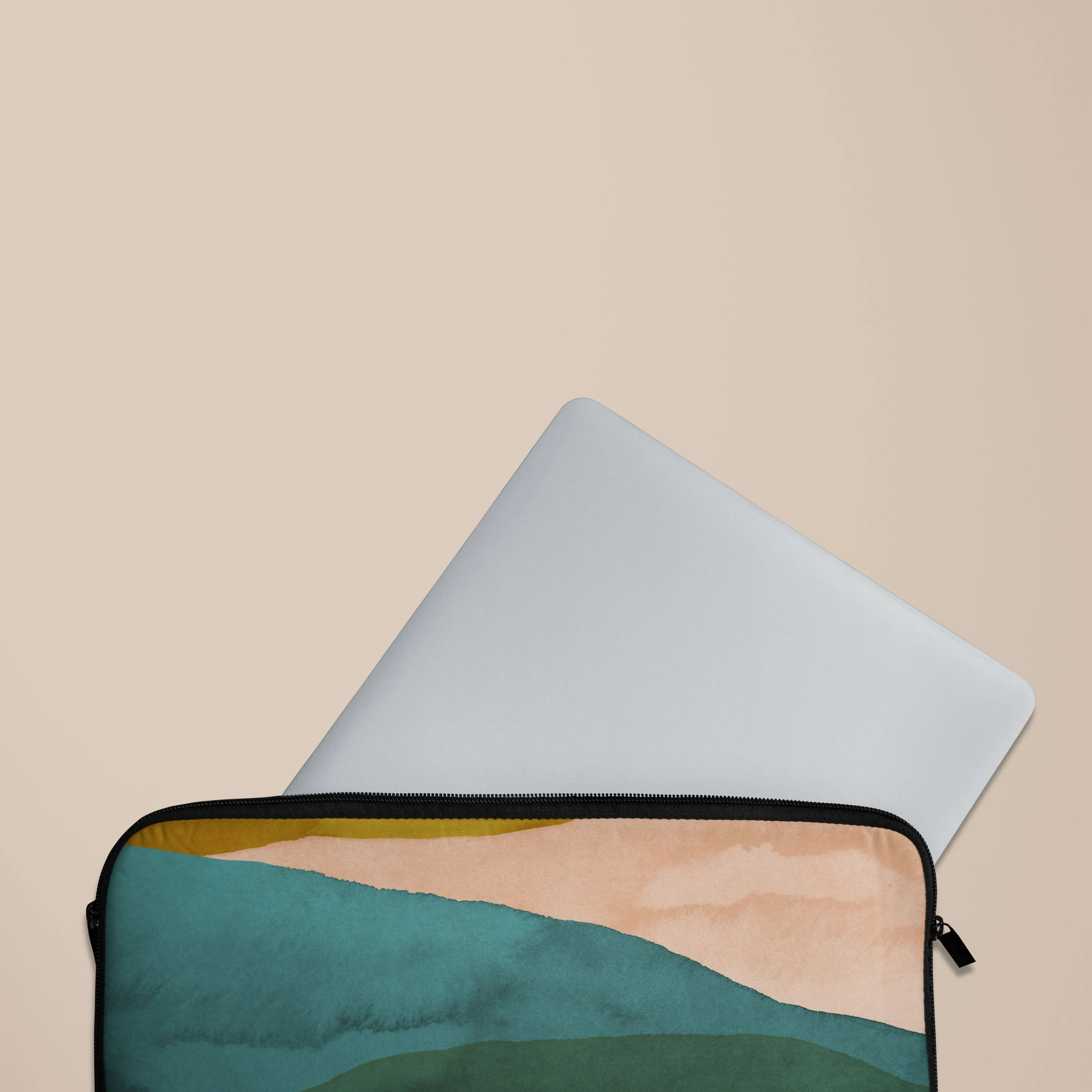 Green Zen Laptop Sleeve