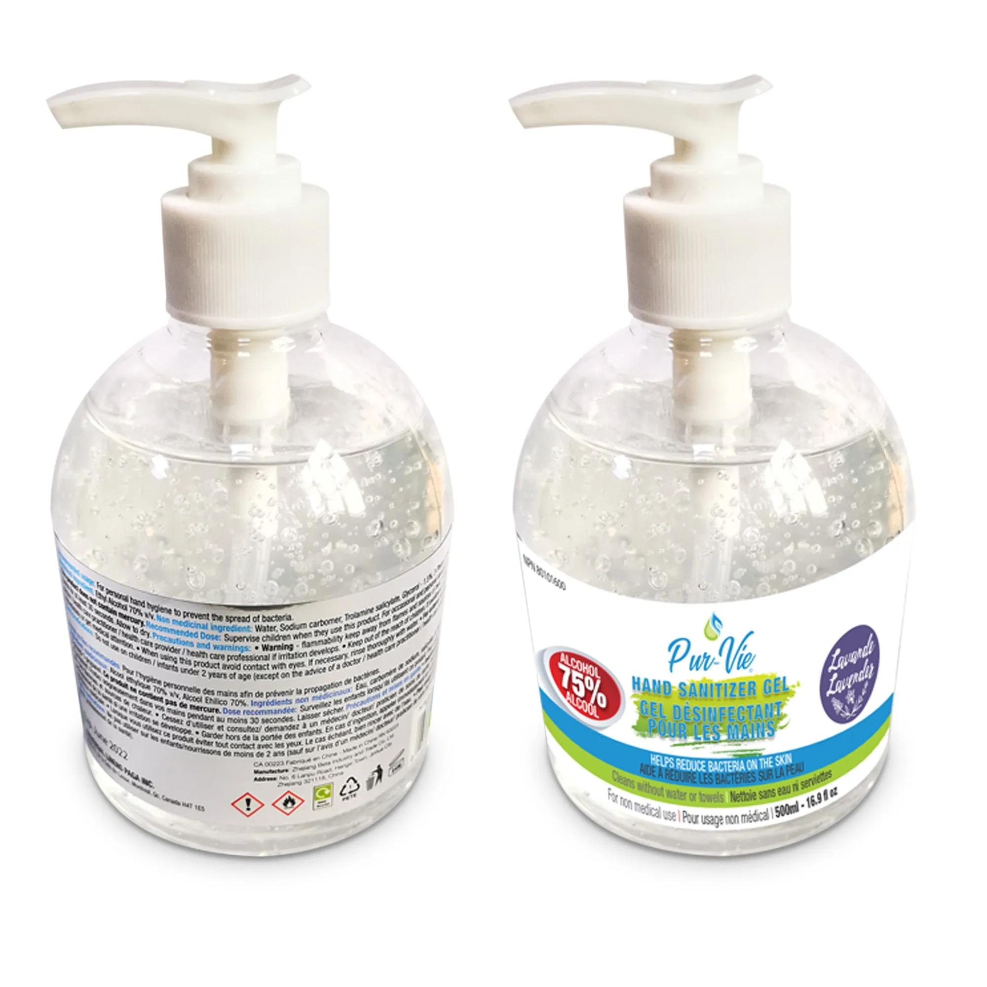 Hand Sanitizer Gel - 500 ml