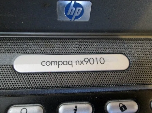 HP COMPAQ nx9010 NOTEBOOK PC laptop computer DVD Player