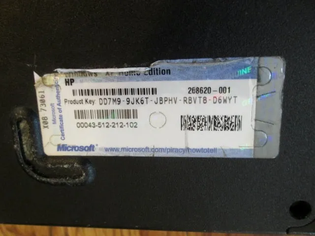 HP COMPAQ nx9010 NOTEBOOK PC laptop computer DVD Player