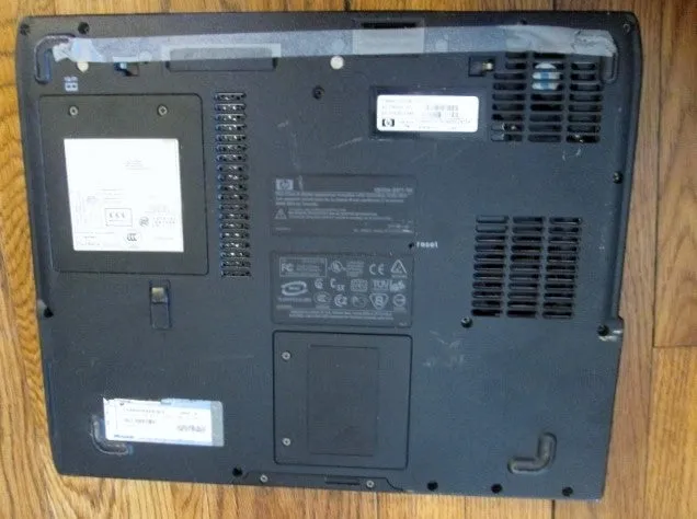 HP COMPAQ nx9010 NOTEBOOK PC laptop computer DVD Player