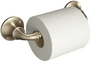 Kohler Forte Sculpted Toilet Tissue Holder' Vibrant Brushed Nickel