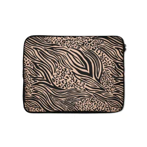 Light Zebra Laptop Sleeve