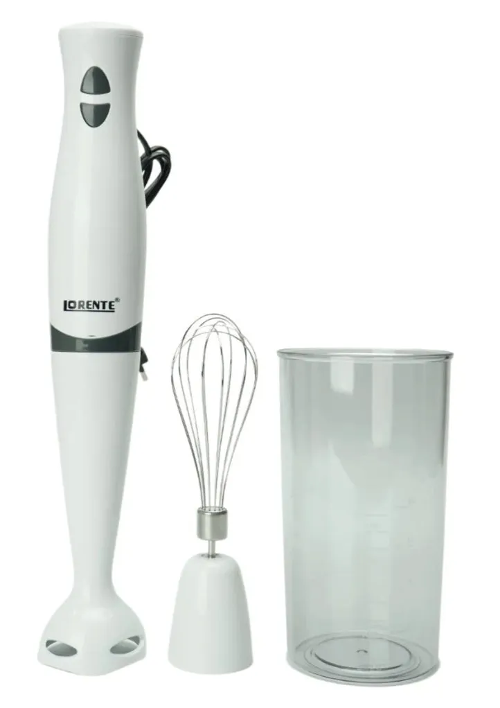 Lorente Travel Blender Electric mixer, stainless steel stick hand mixer, mixer food processor, egg beater smoothie cup juicer meat grinder