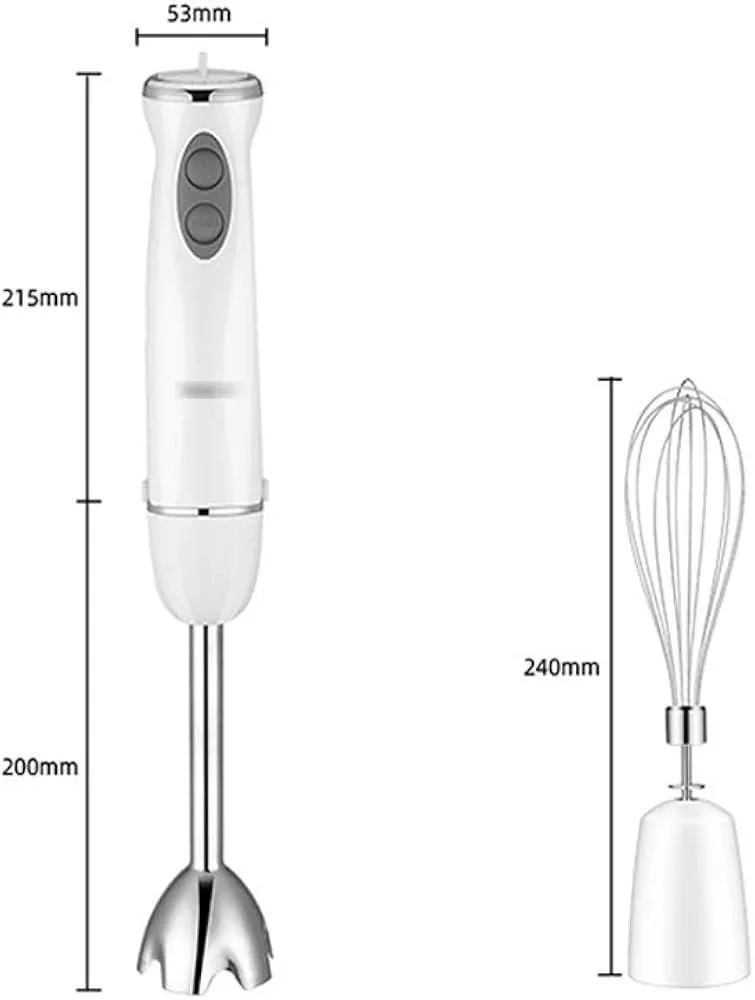 Lorente Travel Blender Electric mixer, stainless steel stick hand mixer, mixer food processor, egg beater smoothie cup juicer meat grinder
