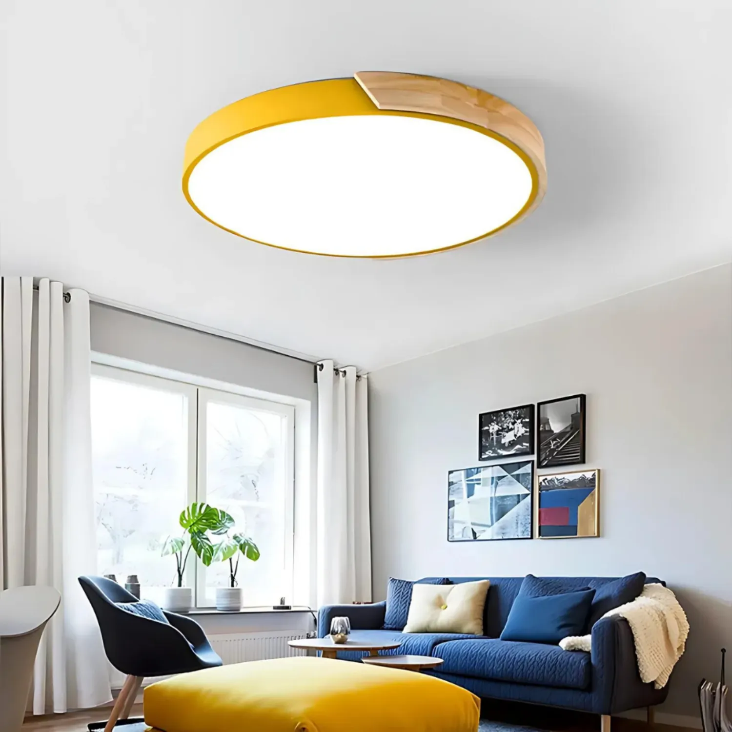 Macaron - Round LED Flush Light