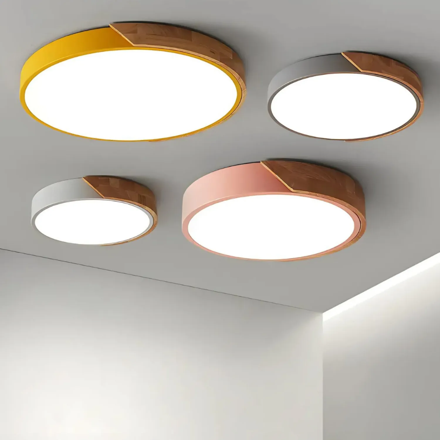 Macaron - Round LED Flush Light