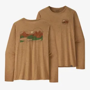 Mens L/s Cap Cool Daily Graphic Shirt - Lands